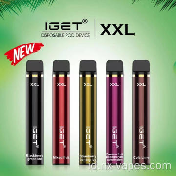 Australia IGET XXL Perangkat Vape sekali pakai